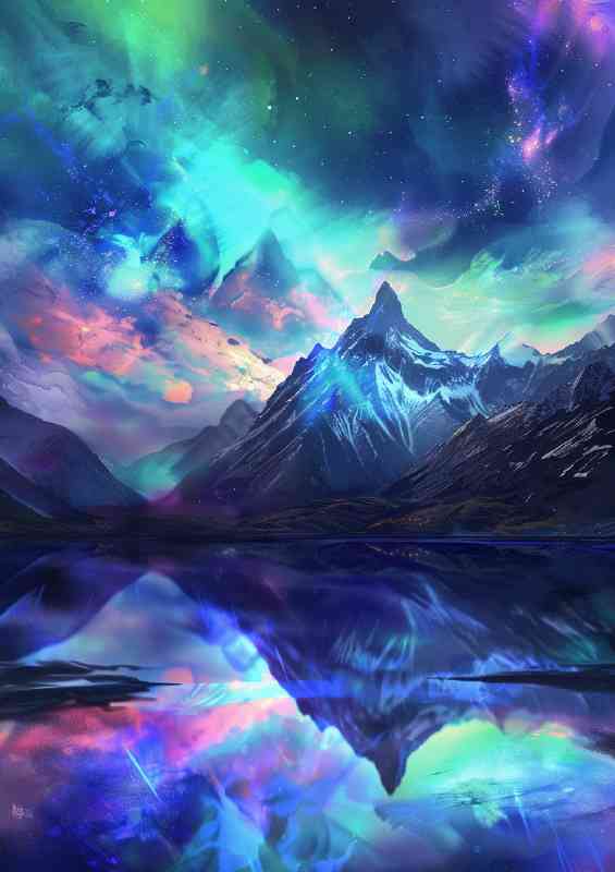 Natures Light Show Spectacular Northern Lights | Poster