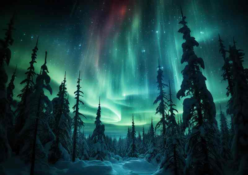 The Stunning Beauty of Northern Lights | Poster