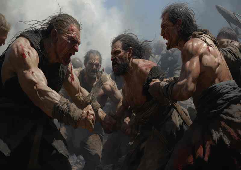 The Strategic Genius of Viking Battles | Poster
