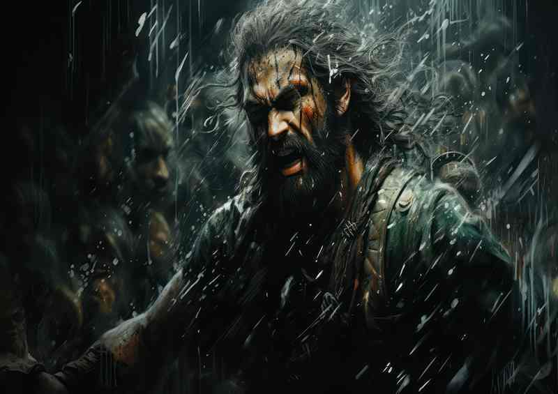 Viking Warfare Tactics fighting in rain | Di-Bond