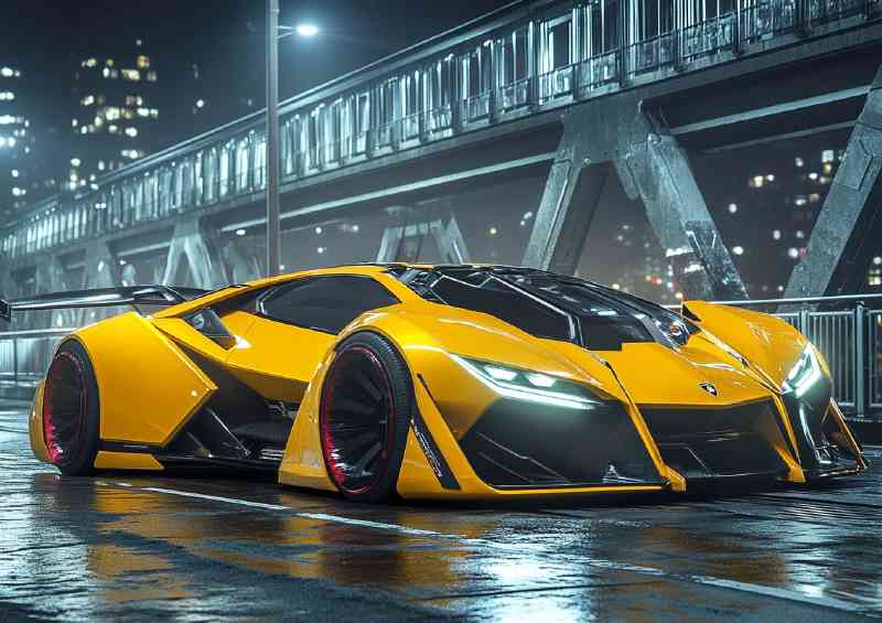 Lamborghini hypercar concept | Poster