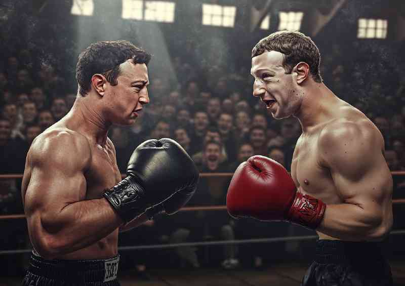 Clash of the titans Elon Musk and Mark Zuckerberg | Canvas