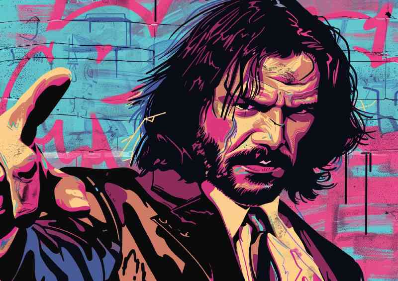 Pulp fiction john wick street style mix | Di-Bond