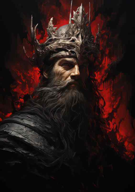 The End of Days in Norse Prophecy | Metal Poster