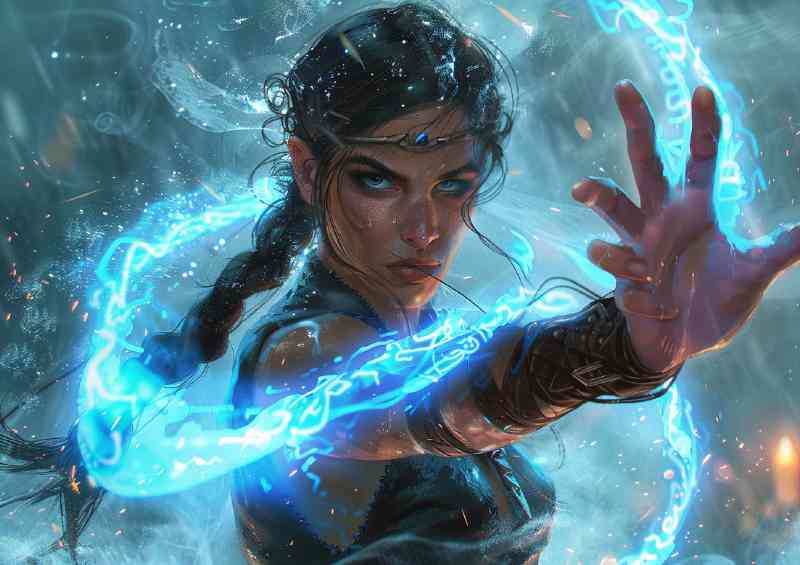 Female fighting machine | Di-Bond