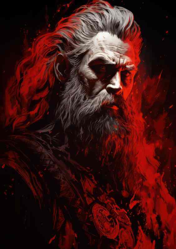 The Norse Warriors Paradise | Di-Bond