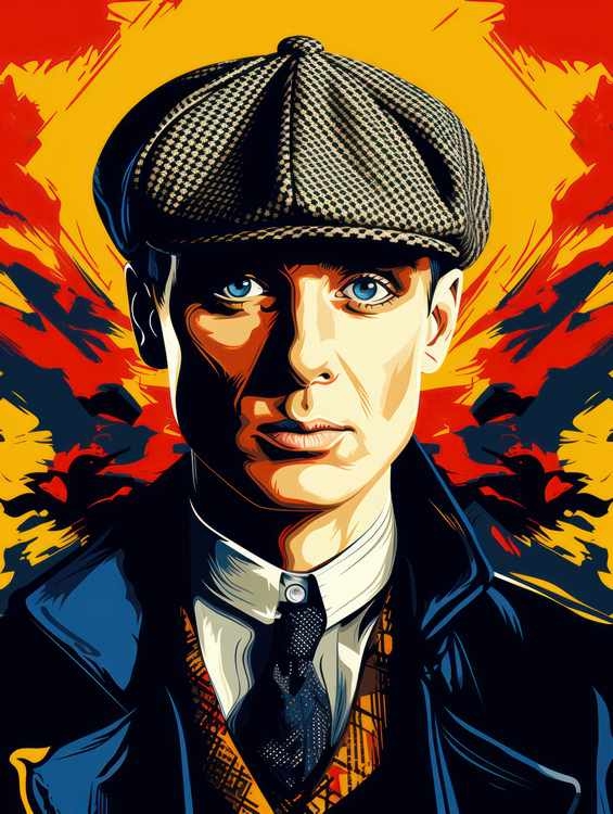 Thomas Shelby pop art style | Di-Bond