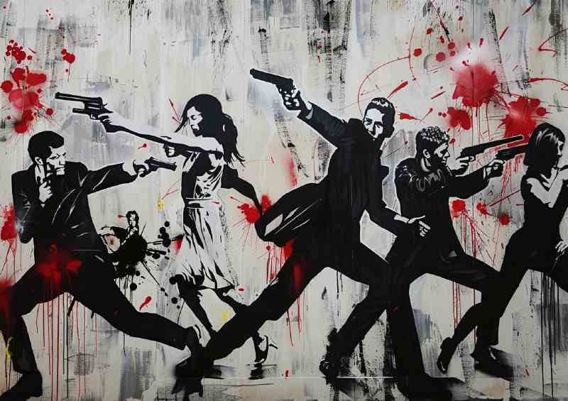 Graffiti street fight | Poster