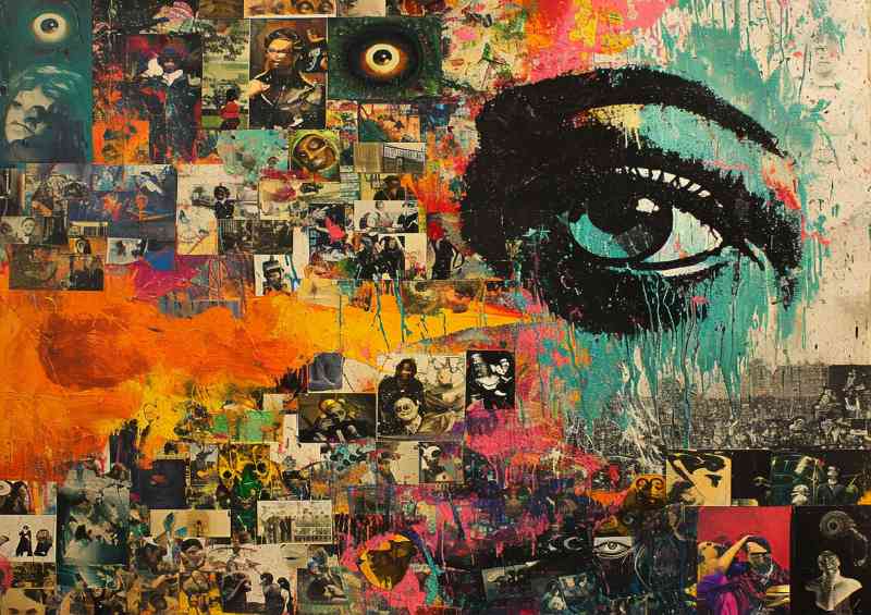 Just collage garffiti | Poster