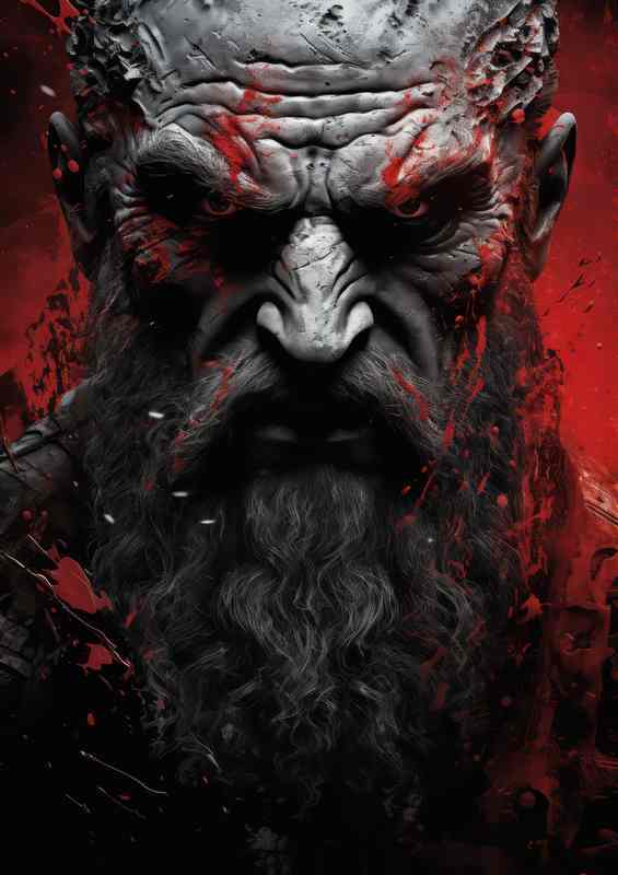 The Valknut Symbol of Odin and Viking Warriors | Metal Poster