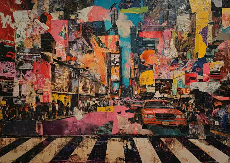 Street scene graffiti | Poster