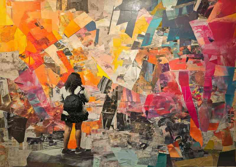 The painted wall | Di-Bond