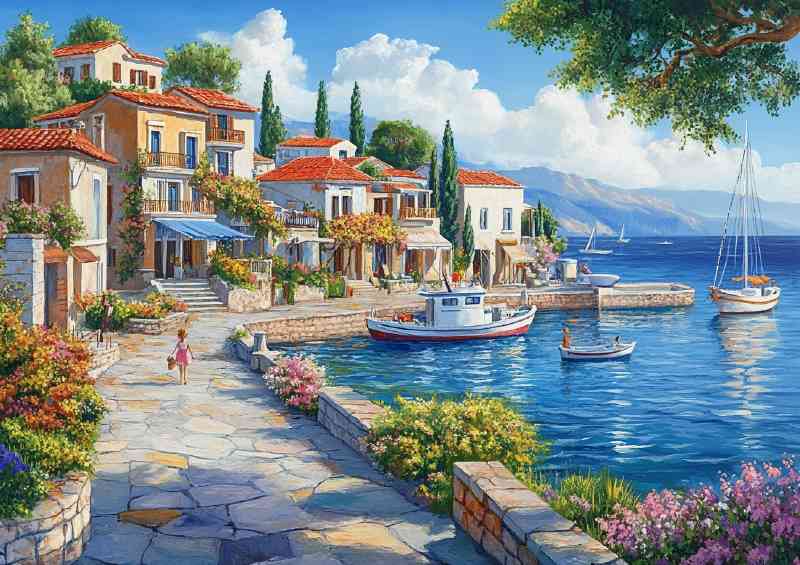 Picturesque Mediterraneancoastal resort | Di-Bond