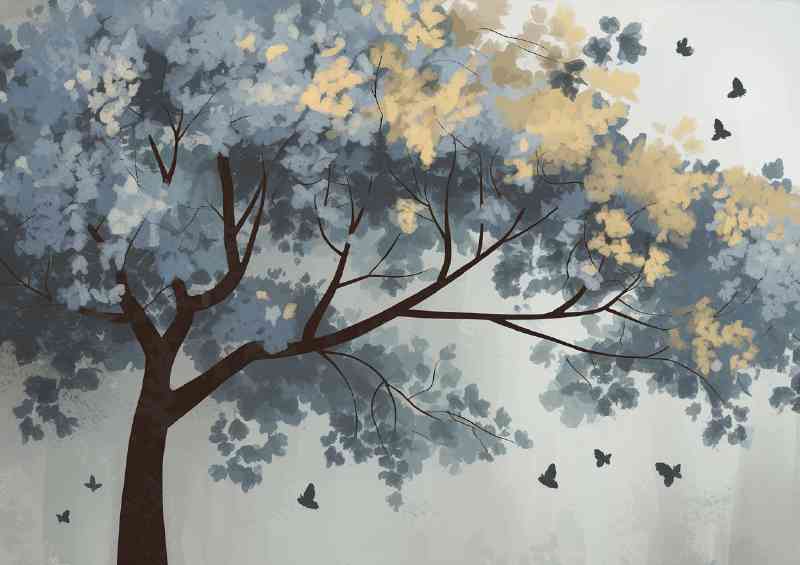 Branches fully extended autumn time | Di-Bond