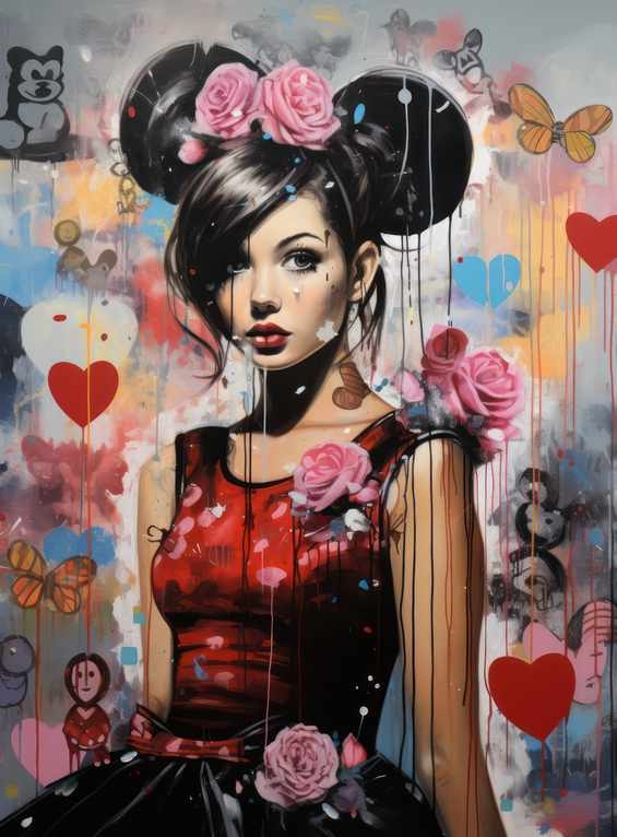 Tiffany henry graffiti with love | Poster
