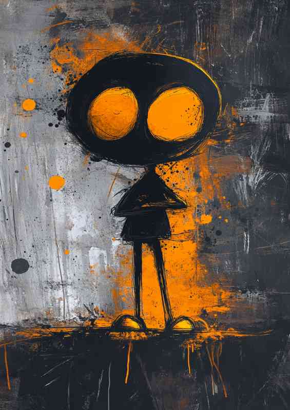 Cartoon big eyes | Canvas