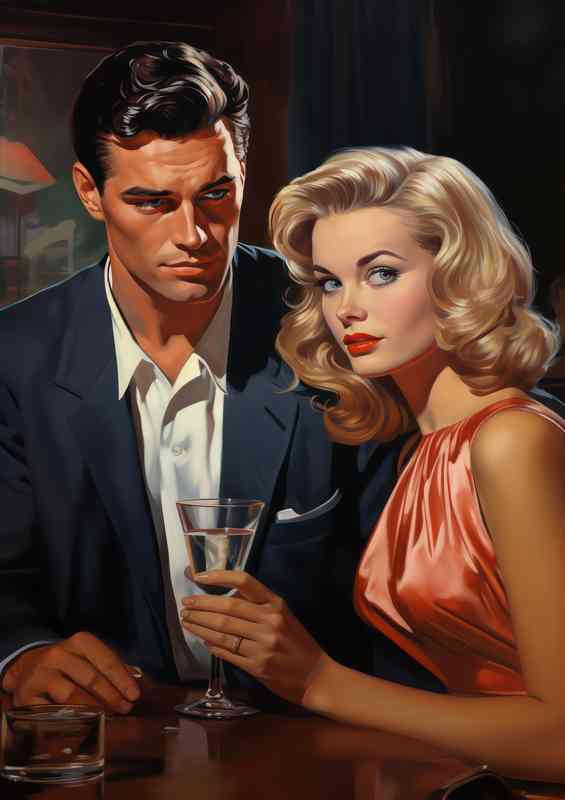 Jazz Age Cocktails | Metal Poster