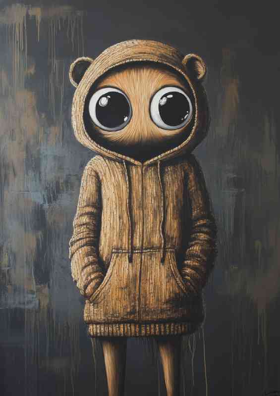 Graffiti of an anthropomorphic character | Di-Bond