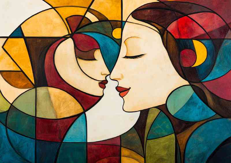 Representation of the theme Luminous Embrace | Di-Bond
