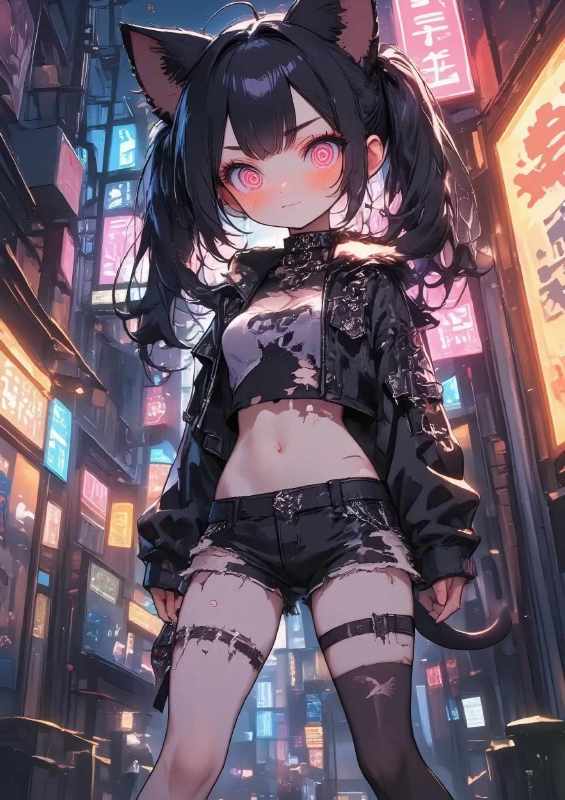 Anime Girl Designs that Dazzle | Poster