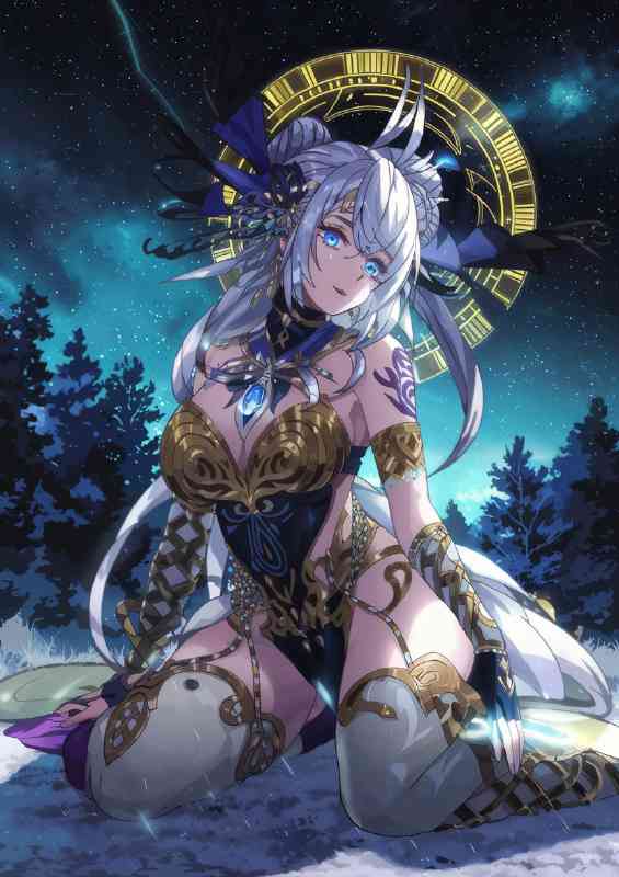 Anime Girls from Celestial Realms | Poster