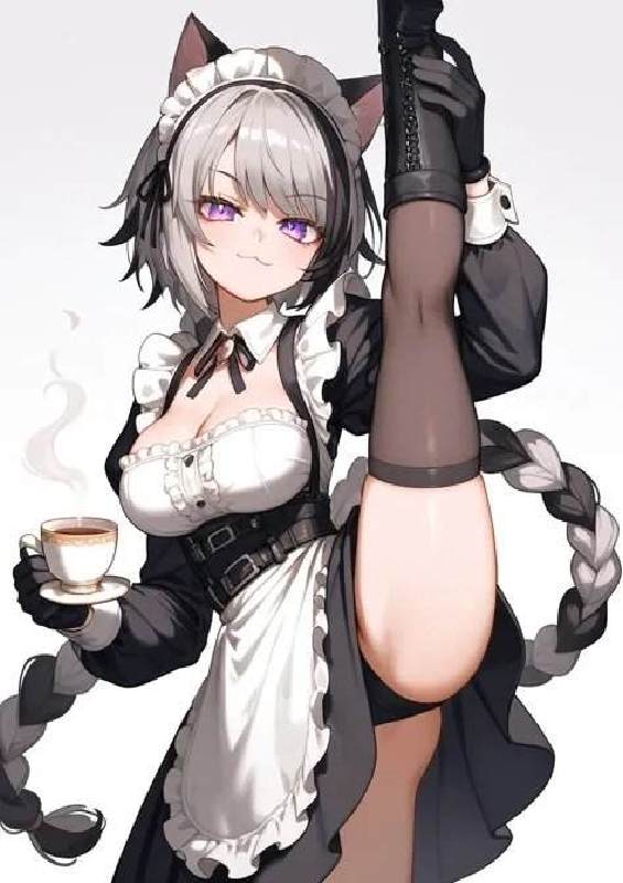 Elegant Anime Maidens in Classy Outfits | Di-Bond