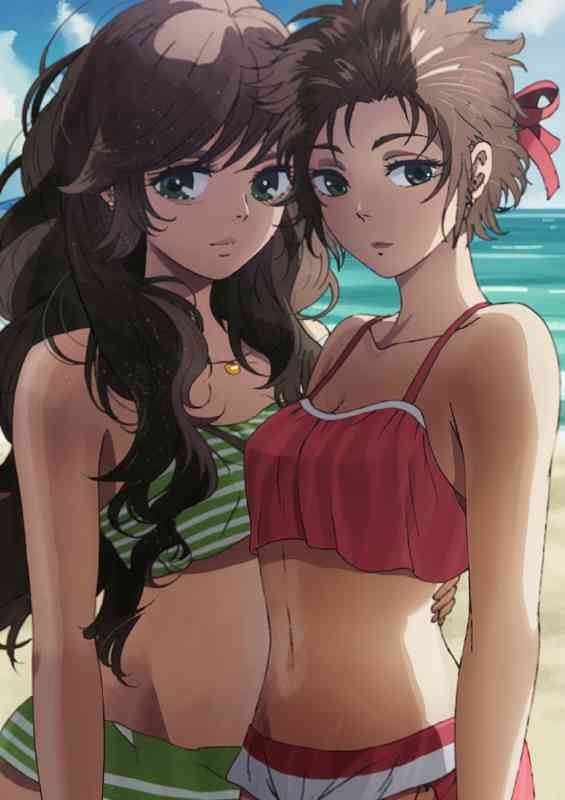 Seductive Anime Beauties | Metal Poster