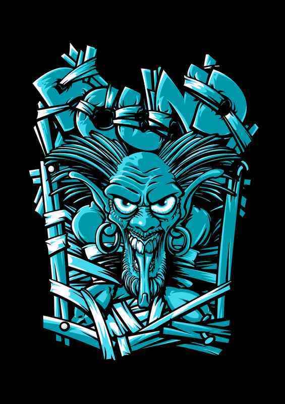 Bound Blue | Canvas
