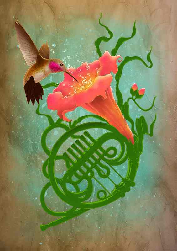 Musical Nectar | Canvas