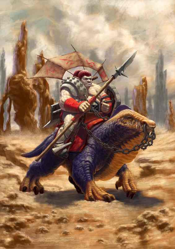Orc Rider | Canvas