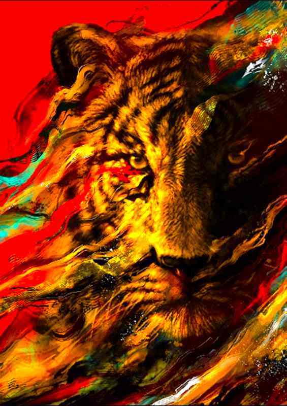 Primal Gaze | Canvas