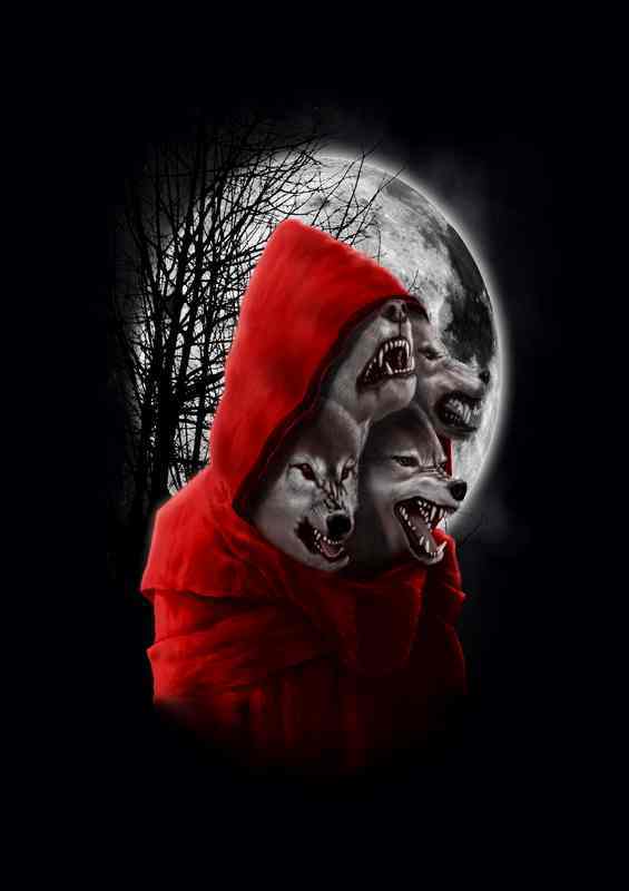 Riding Hood | Metal Poster