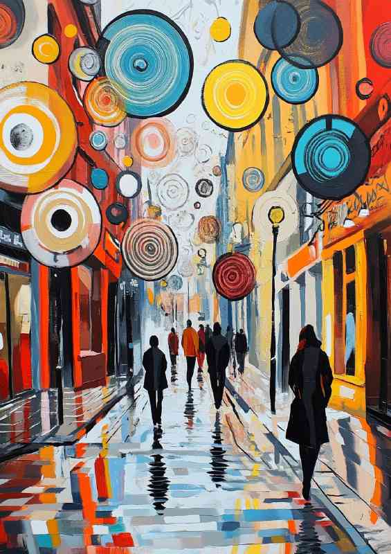 Streets in Dublin Irish street art | Poster