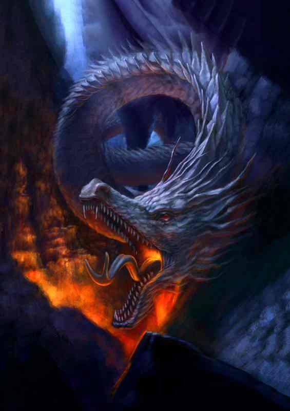 Serpant Mystical | Canvas