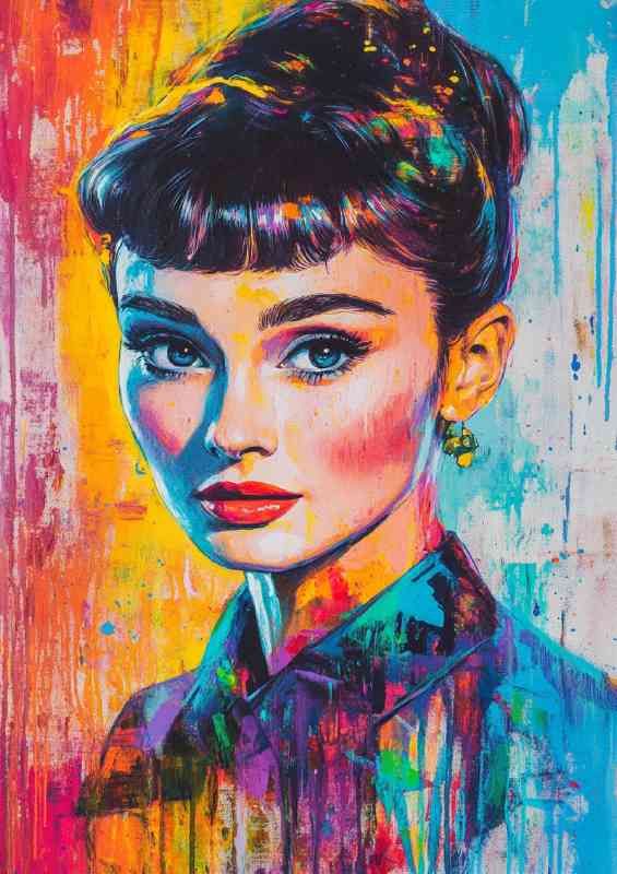 of the young Audrey Hepburn | Canvas