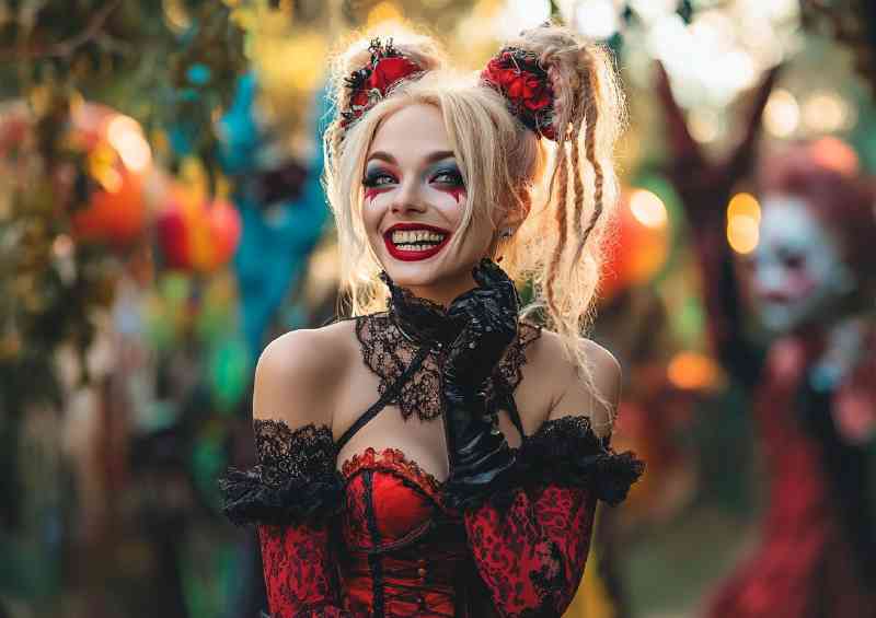 Harley Quinn in wonderland | Canvas