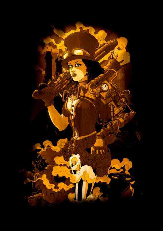 Steamy Punk | Metal Poster