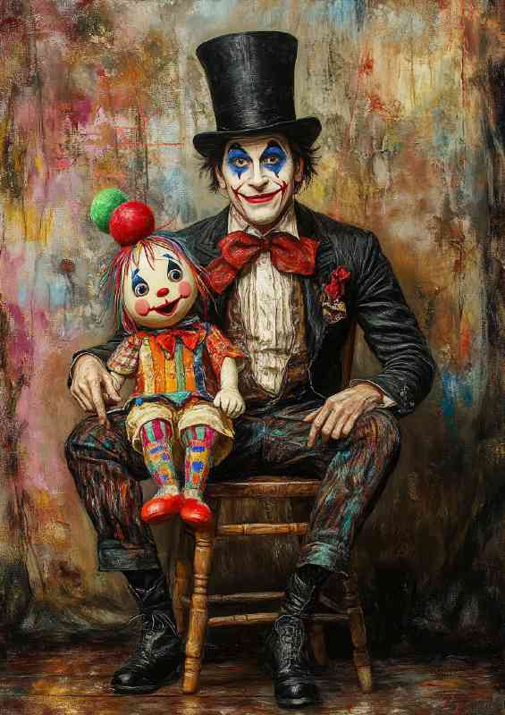 The scary doll and clow series | Poster