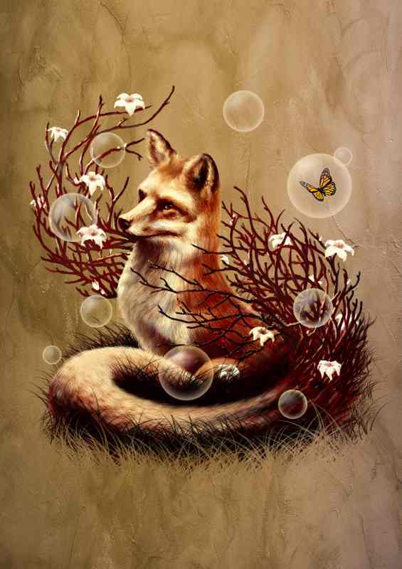 The Fox Tail | Canvas