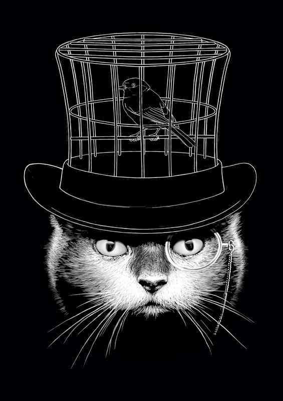 Under My Hat | Metal Poster