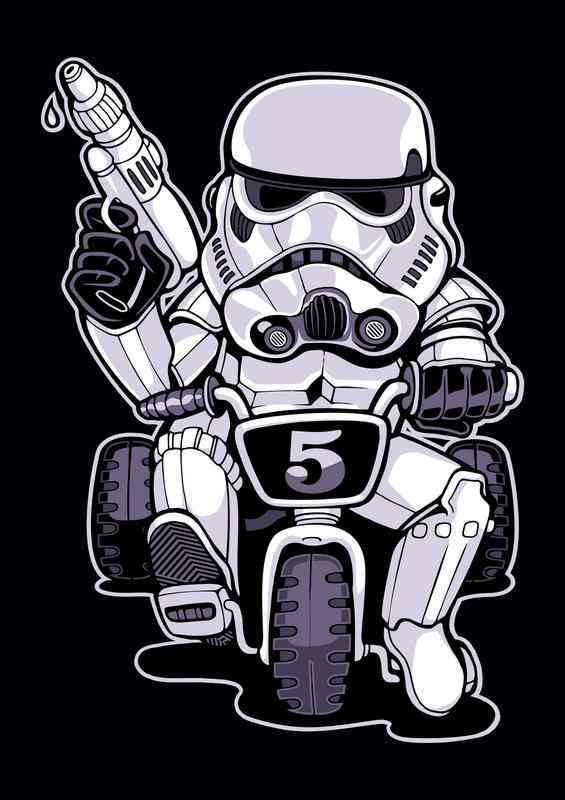 Little Trooper | Metal Poster