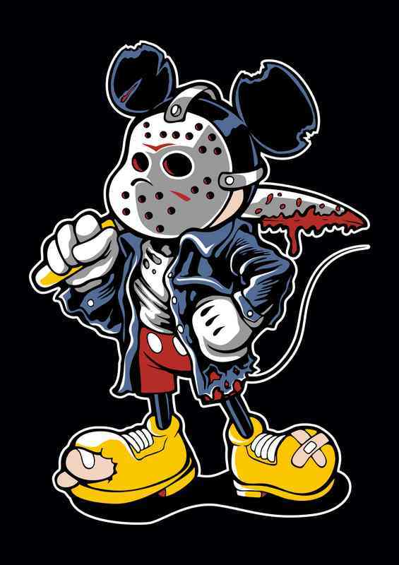 Micky Maniac | Metal Poster