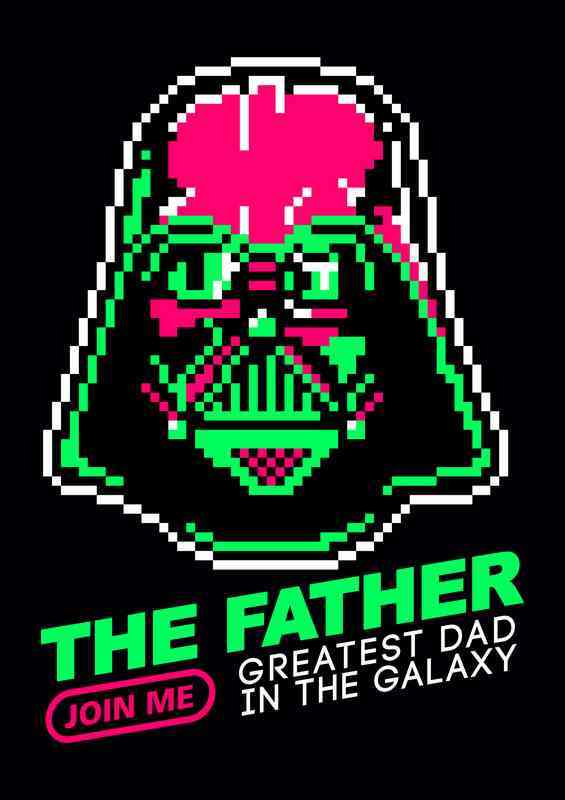 The father pixel | Di-Bond