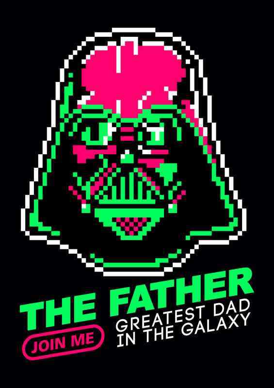 The father pixel | Poster