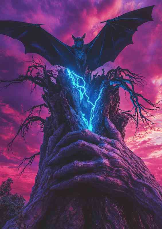 Hands of darkness hands wrapped | Metal Poster