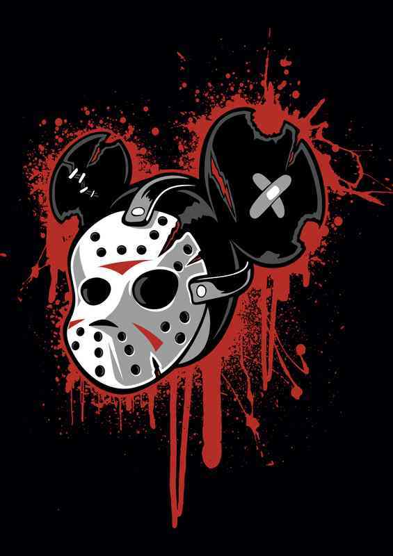 jason disneyland | Metal Poster