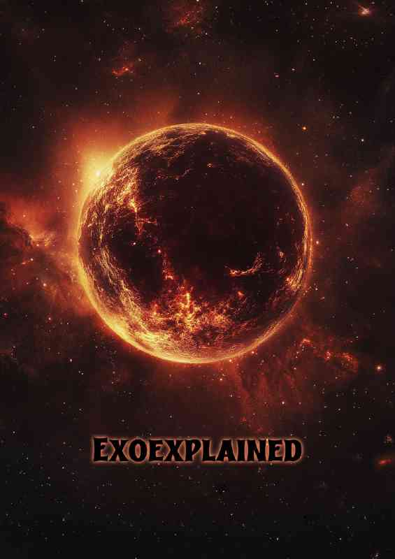 Exoexplained in space series | Metal Poster