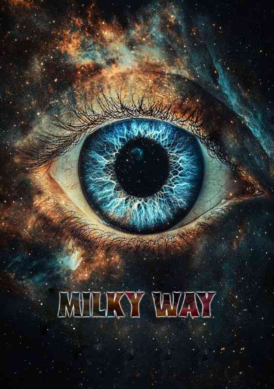 The Milky Way text space series | Di-Bond