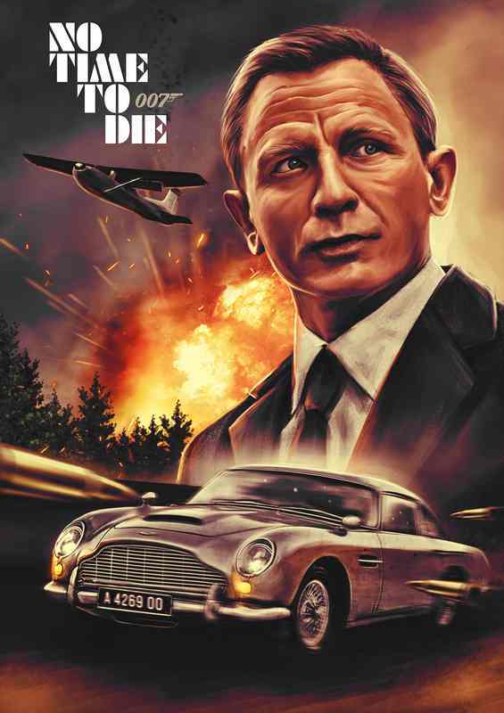 Bond The Car | Canvas
