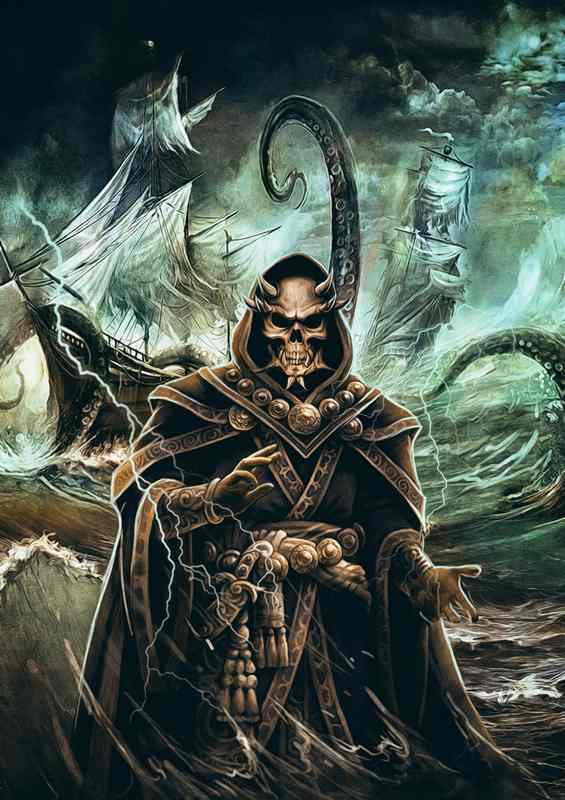 Deadly sea of death | Poster